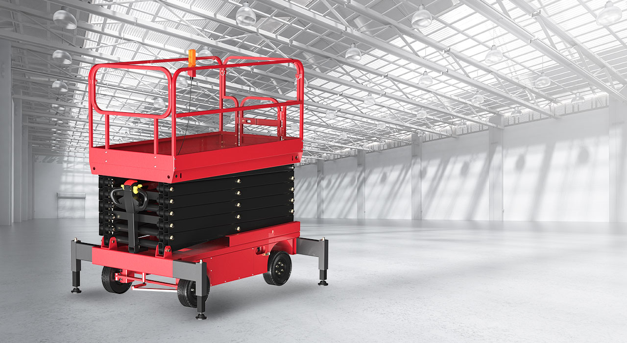 電驅(qū)/插線(xiàn)剪叉式升降平臺(tái)EMP/ELP